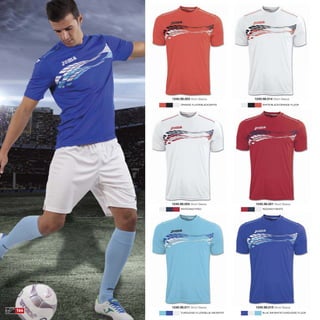 1240.98.015 Short Sleeve1240.98.011 Short Sleeve
164
1240.98.014 Short Sleeve1240.98.003 Short Sleeve
1240.98.004 Short Sleeve 1240.98.001 Short Sleeve
ORANGE FLUOR/BLACK/WHITE WHITE/BLACK/ORANGE FLUOR
RED/NAVY/WHITEWHITE/NAVY/RED
TURQUOISE FLUOR/BLUE INK/WHITE BLUE INK/WHITE/TURQUOISE FLUOR
 