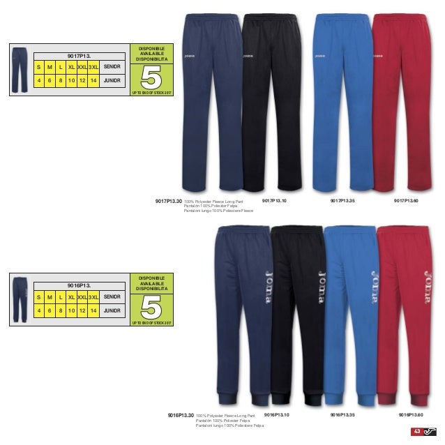 JOMA PANTALONE TUTA MICROFIBRA ACADEMY 9000P11.60 9000P11.35