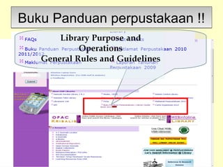 Buku Panduan perpustakaan !!Buku Panduan perpustakaan !!
 