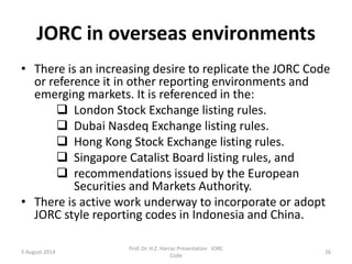 Jorc Code Pdf Review of The Joint Ore Reserves Committee (JORC) Code and Mining ...