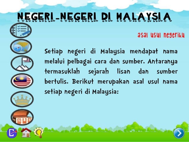 Sejarah Tahun 6 Tajuk 10 Negeri Negeri Di Malaysia