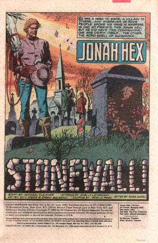 Jonah Hex volume 1 - issue 37