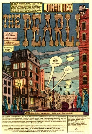 Jonah Hex volume 1 - issue 64