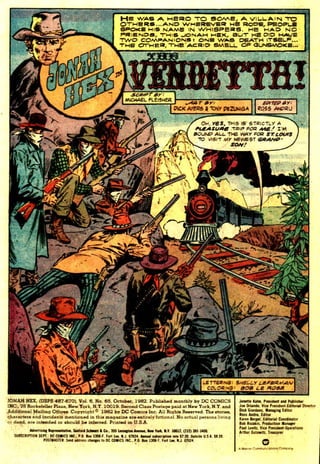 Jonah Hex volume 1 - issue 65