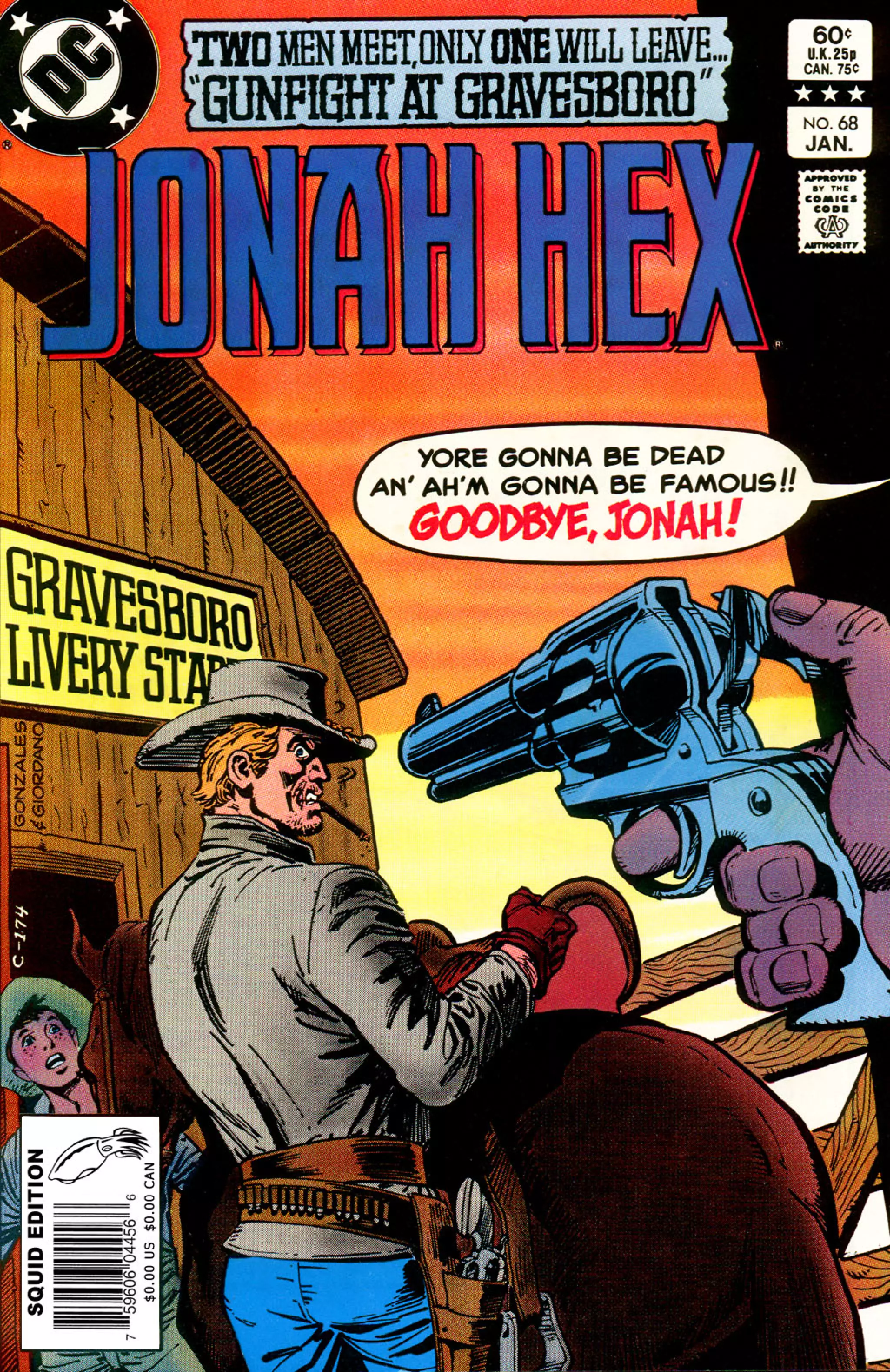 Jonah Hex volume 1 - issue 68