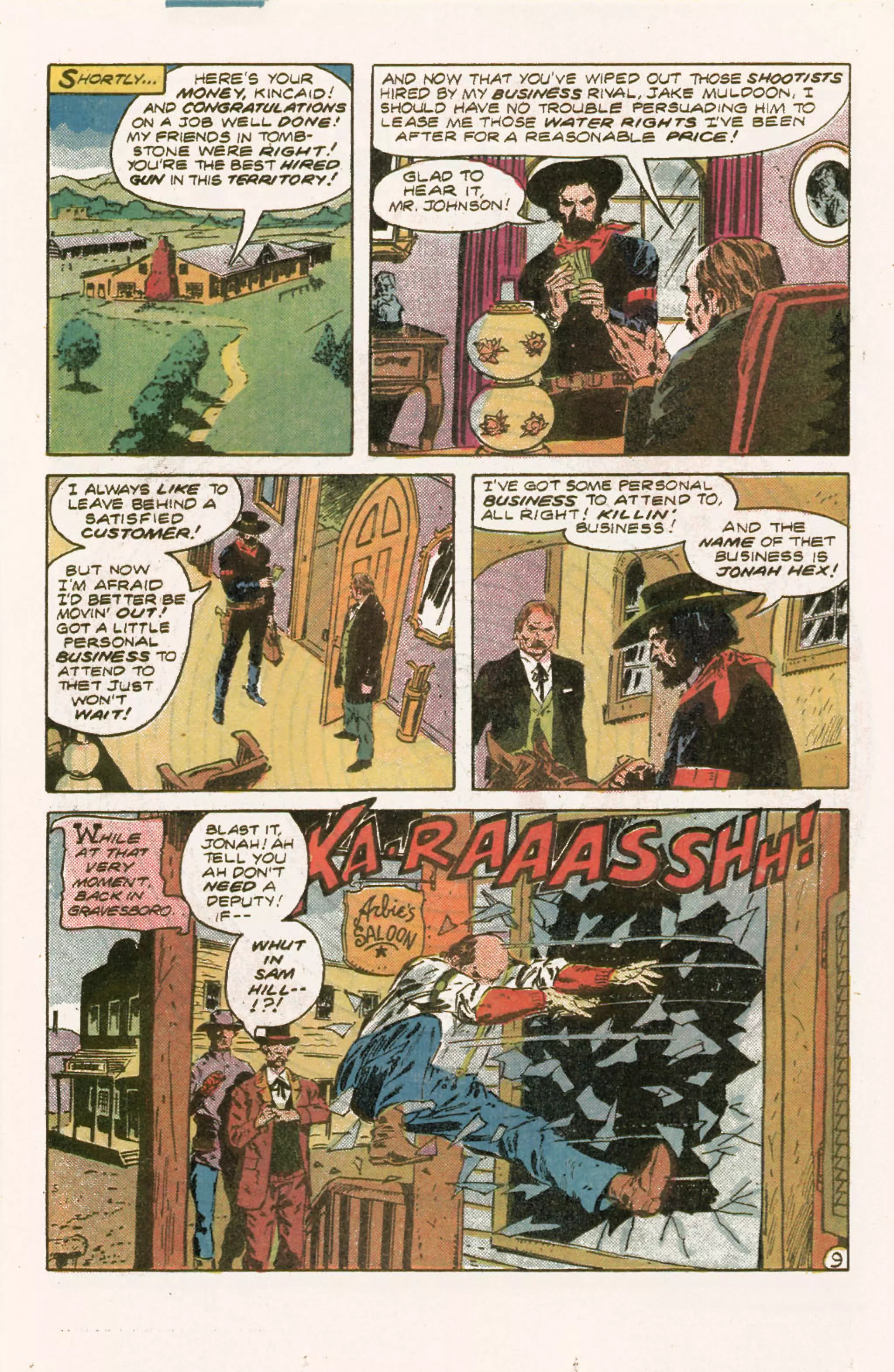 Jonah Hex volume 1 - issue 68