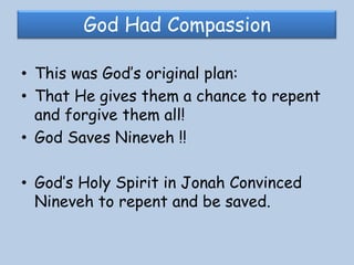 The King Proclaimed“Let not the men, cattle, oxen, or sheep taste anything, eat or drink water.”They cried to God, each turned back from their evil ways:“ Who knows if God shall have a change of heart and turn from His fierce anger, that we should not perish?”