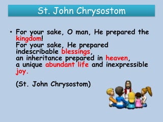ConclusionGOD’s WILL is that all repent and come back to HIMTo BE FREE!!! FROM SIN and the BONDAGE OF THE ENEMY TO ENJOY GOD AND HIS PRESENCE = TRUE HAPPINESS