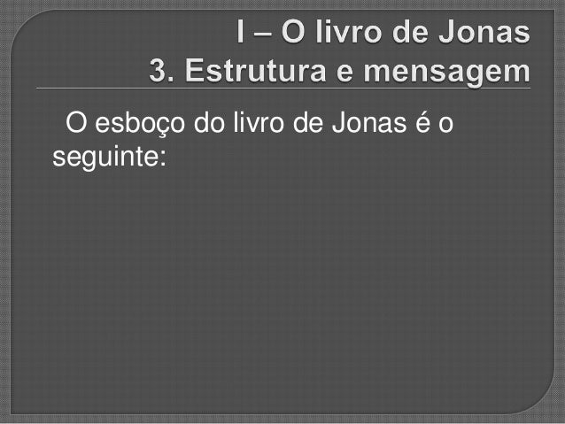 Jonas 1 Estudo: Chamado e Fuga de Jonas – Jesus e a Bíblia