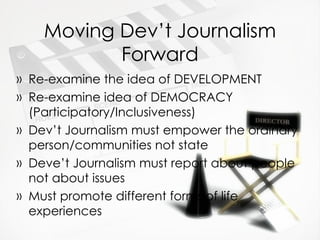 Development Journalism Module Development Journalism in African Context | PPT
