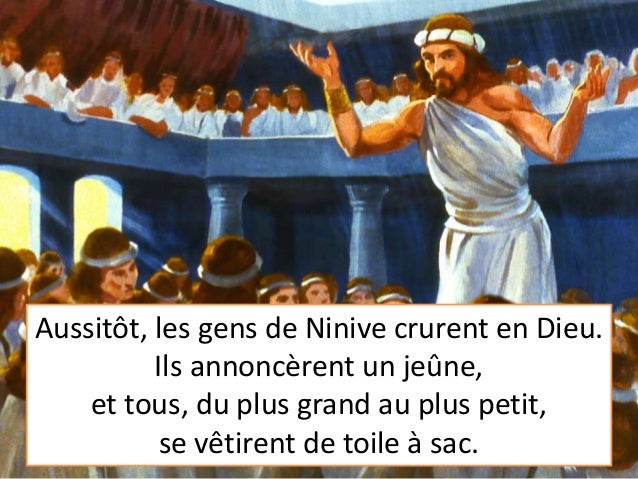 Lecture du livre de Jonas - (Jon 3, 1-5.10)