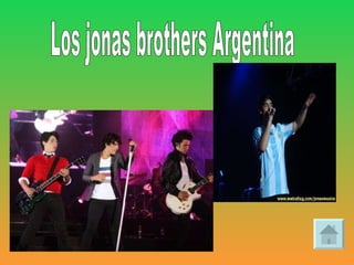 Los jonas brothers Argentina 