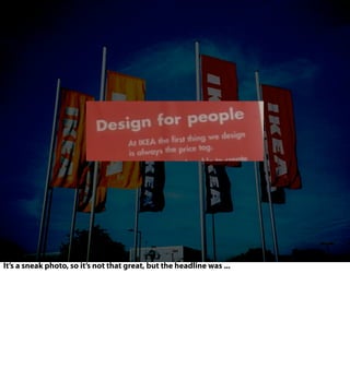 It’s a sneak photo, so it’s not that great, but the headline was ...
 