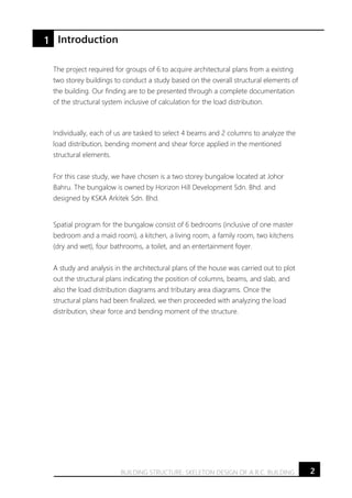 Building Structure Force Analysis | PDF