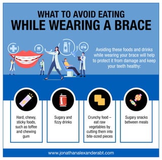 What to Avoid Eating While Wearing a Brace