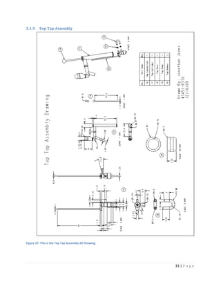 5.1.9    Top Tap Assembly




Figure 27: This is the Top Tap Assembly 2D Drawing.




                                                      33 | P a g e
 