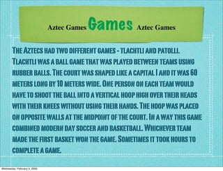 Jonathan's Indigenous People Project