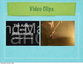 Jonathan's Indigenous People Project