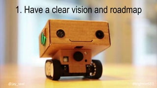 1. Have a clear vision and roadmap
#brightonSEO@jay_seal
 