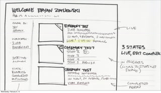 Wednesday, February 6, 13
 