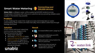 Smart Water Metering
Sabesp, one of the world’s largest water & sewage service provider, needed a fast,
reliable water met...