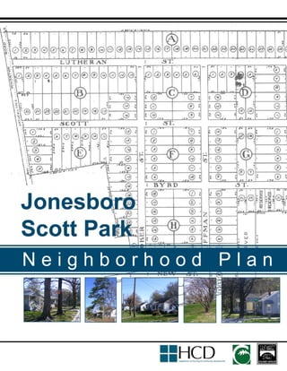 Jonesboro Scott Park Neighborhood Plan
