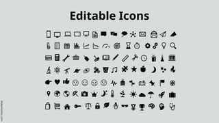 Editable Icons
 