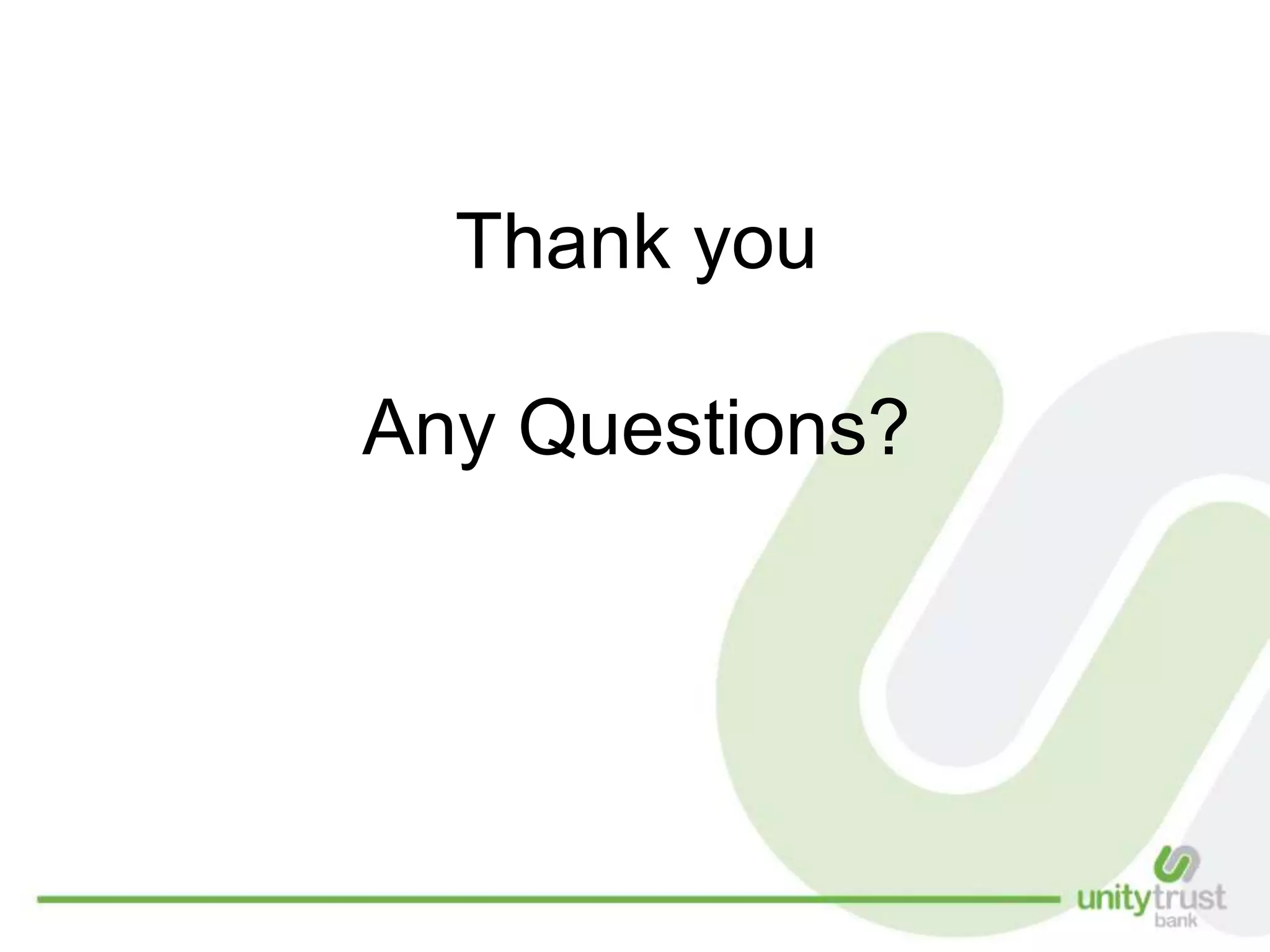 Thank you
Any Questions?
 