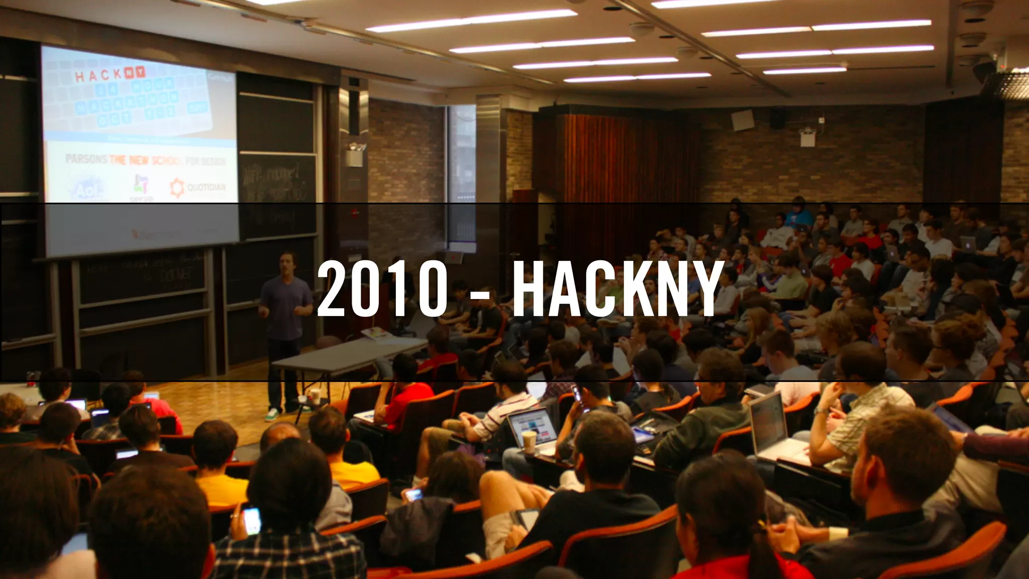 2010 - HACKNY
 