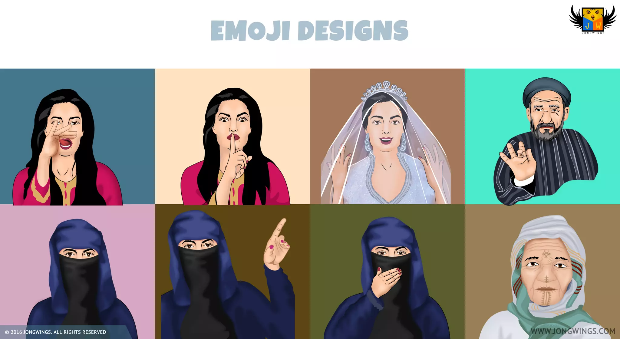 Jongwings emoji portfolio