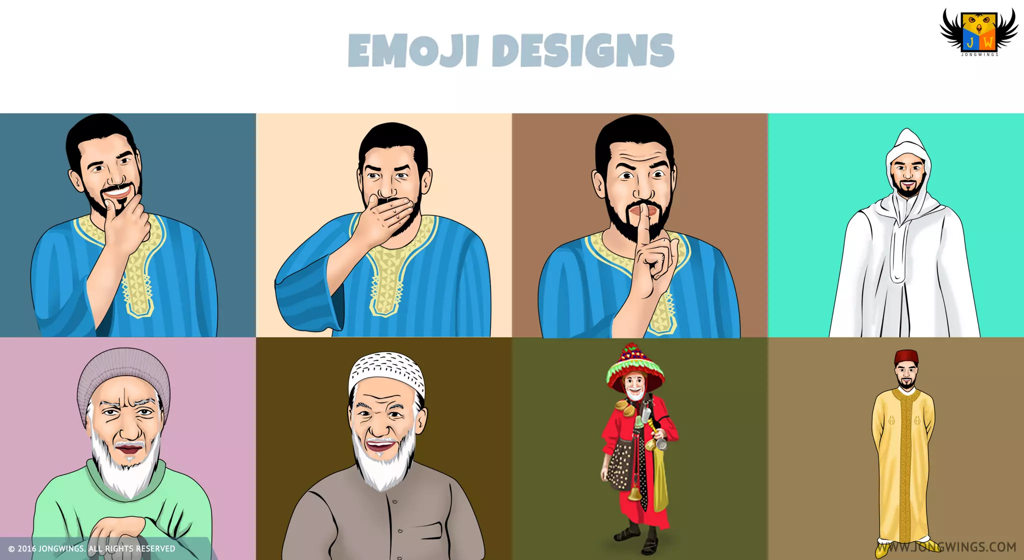 Jongwings emoji portfolio