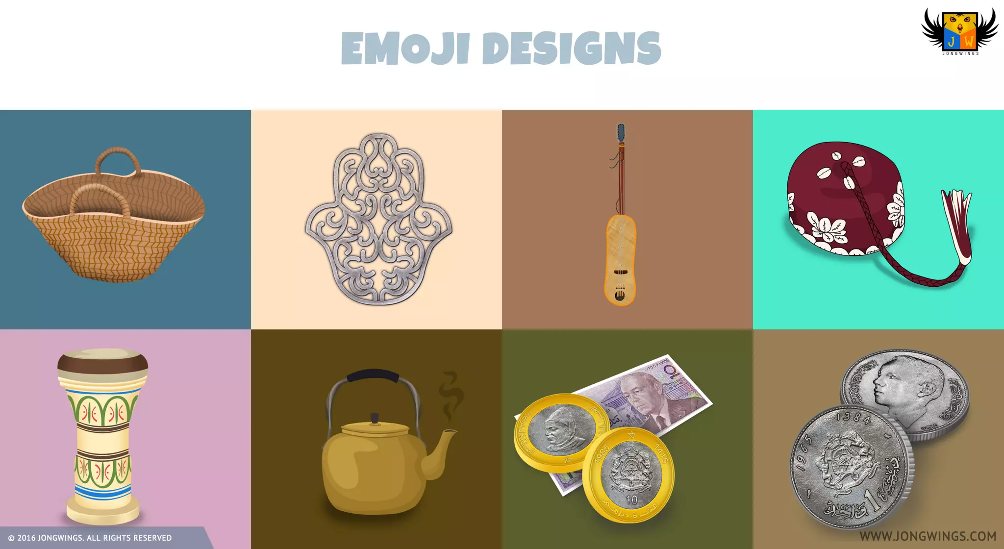 Jongwings emoji portfolio