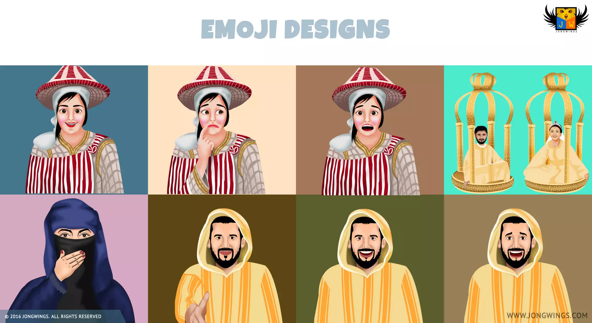 Jongwings emoji portfolio