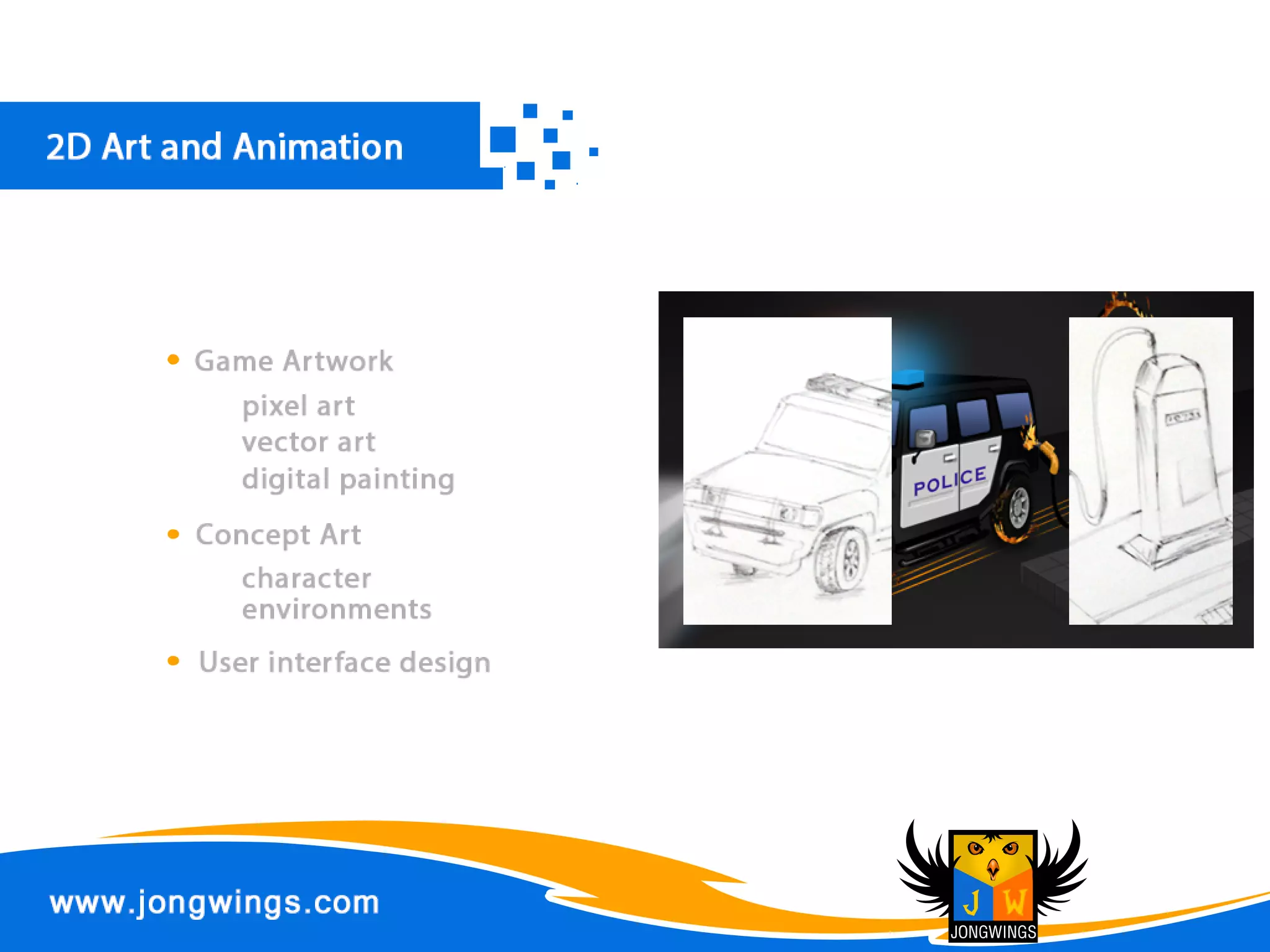 ScopeofWork:Createdartfortheentiregameright
fromUIDesignto2DWorldcreationsandAssets,
CreatedStylized2DVehicleandAssets,designedUI
interfaceandart
https://itunes.apple.com/in/app/police-chase-race-free-racing/id672660486?mt=8
Design :Photoshop
Platform :ipad,iphone
Type :2DGame
Game :PoliceChaseRace
 