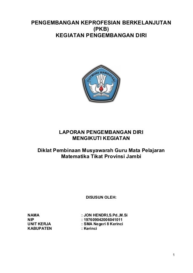 Jon Hendri Tugas Pengembangan Diri