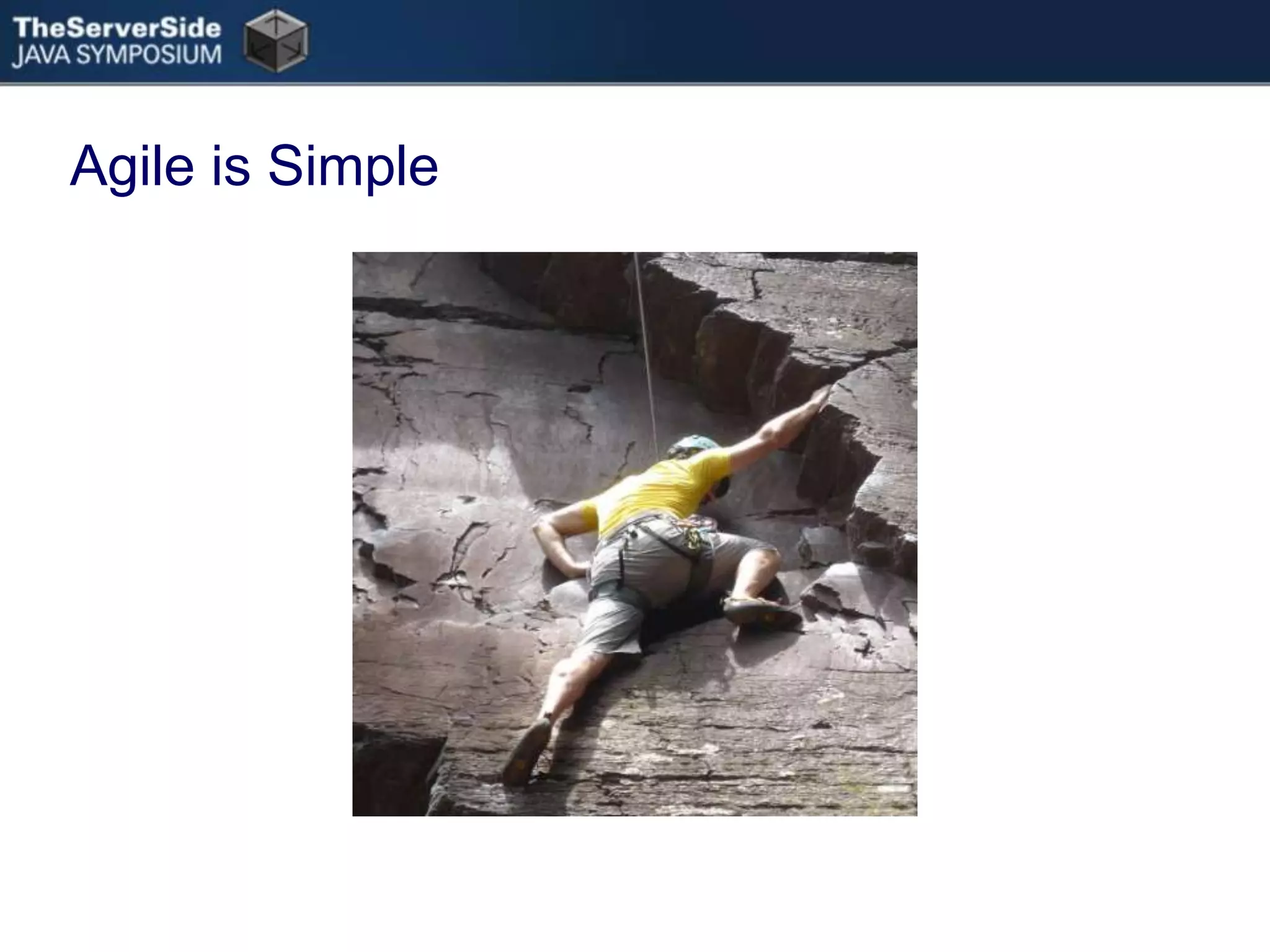 Agile is Simple