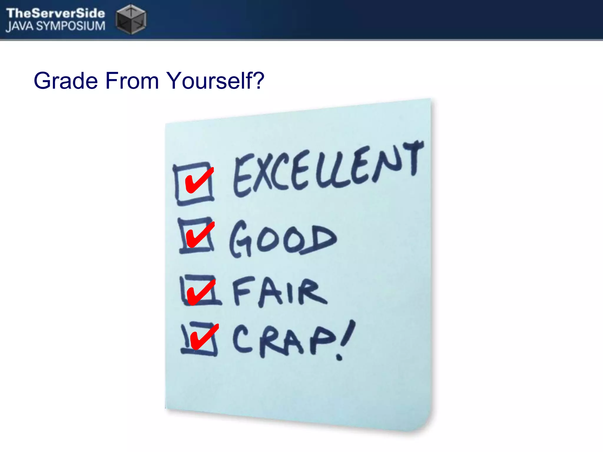 Grade From Yourself?✔✔✔✔