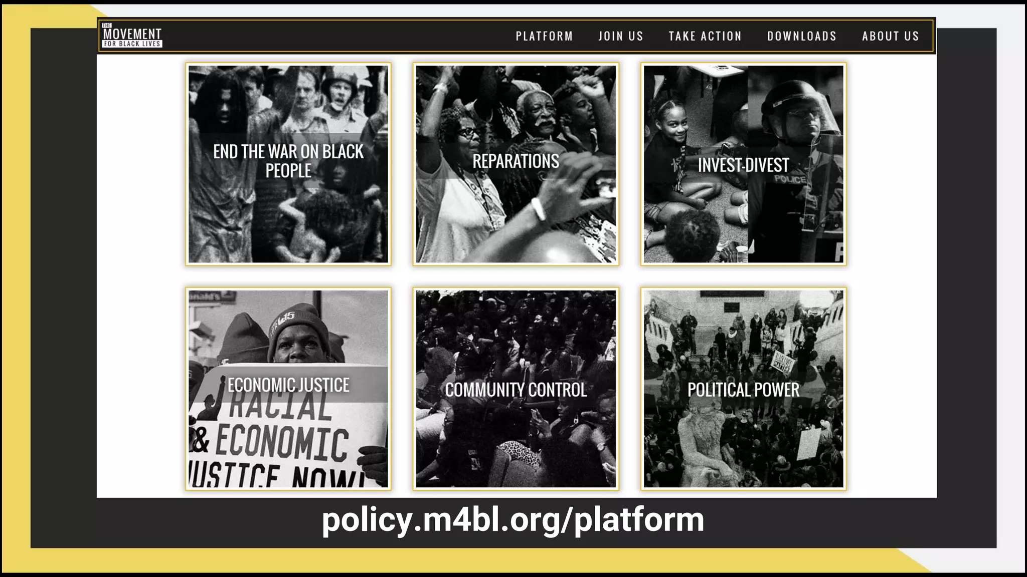 policy.m4bl.org/platform
 