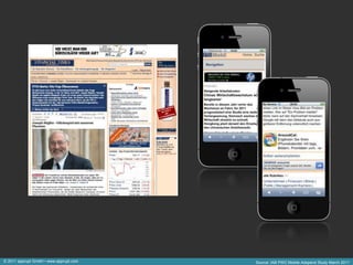 © 2011 apprupt GmbH • www.apprupt.com   Source: IAB PWC Mobile Adspend Study March 2011
 