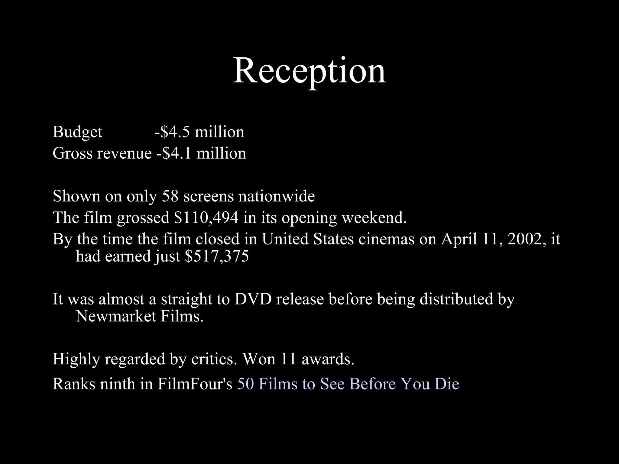 Donnie Darko Opening Scene Analysis | PPT
