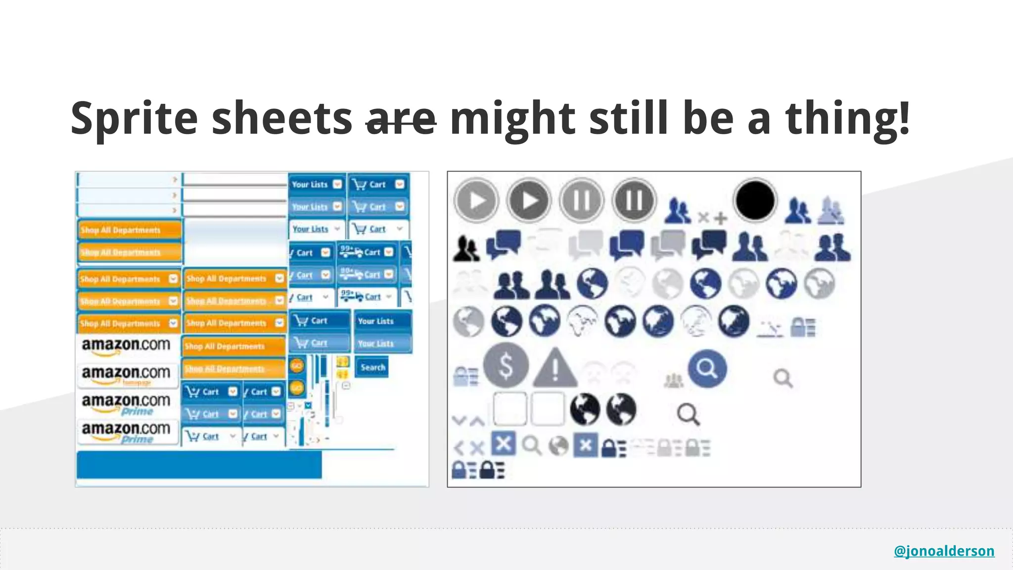 @jonoalderson
Sprite sheets are might still be a thing!
 