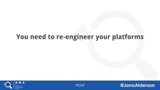 @jonoalderson
What’s your brand’s value?
How, and where, is it exposed?
How do others derive value from that?
What do you do next?
 