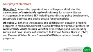 Project Introduction - Establishing sustainable solutions to cassava disease in SEA