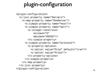 plugin-conﬁguration




                      62
 