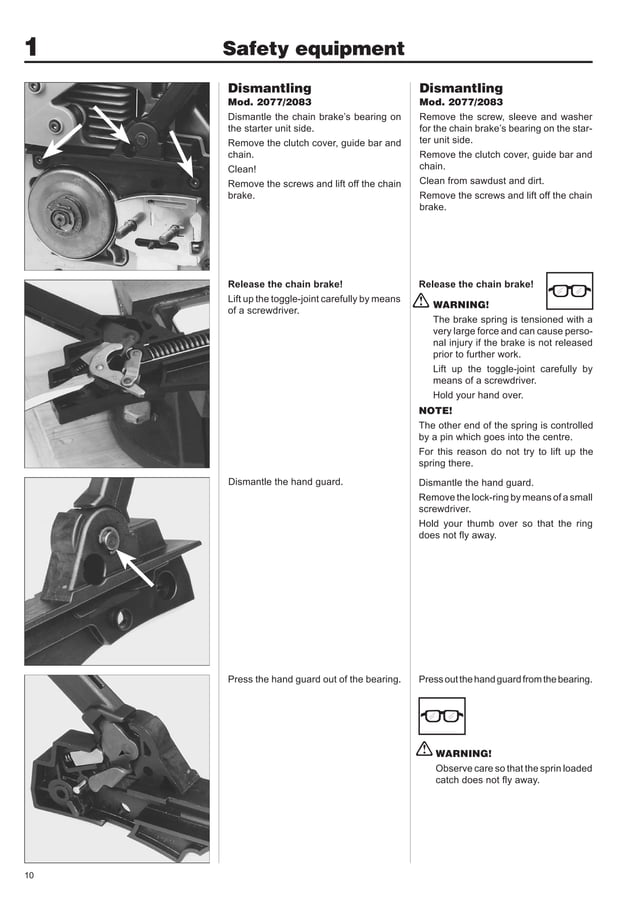 thumbnail image 2 of 3-Pack Recoil Starter Spring For Husqvarna 51, 55 & Jonsered 2041, 2050 Chainsaws 2 of 6