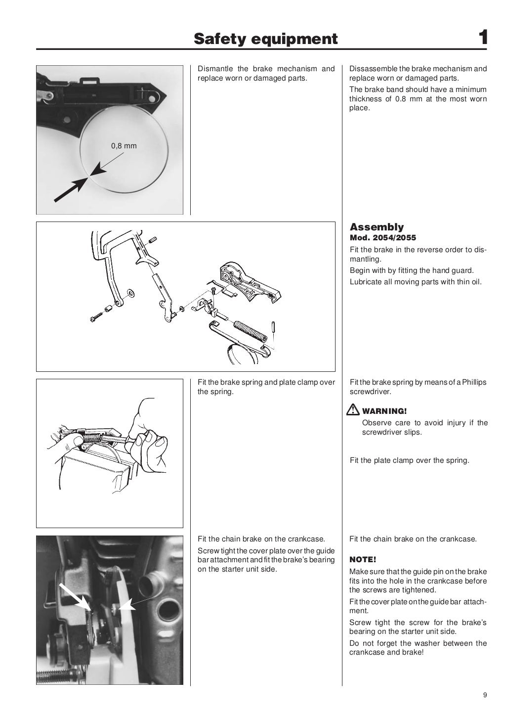 Jonsered 625 chainsaw service repair manual