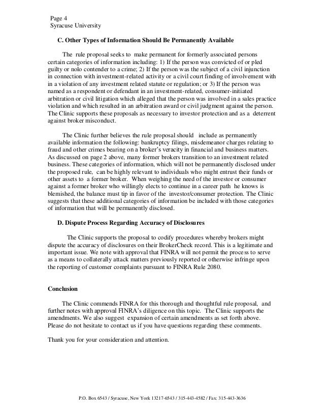 finra 3210 letter template
Jon Terracciano Published Comment Letter, FINRA Rule 12 finra 3210 letter template
Jon Terracciano Published Comment Letter, FINRA Rule 12