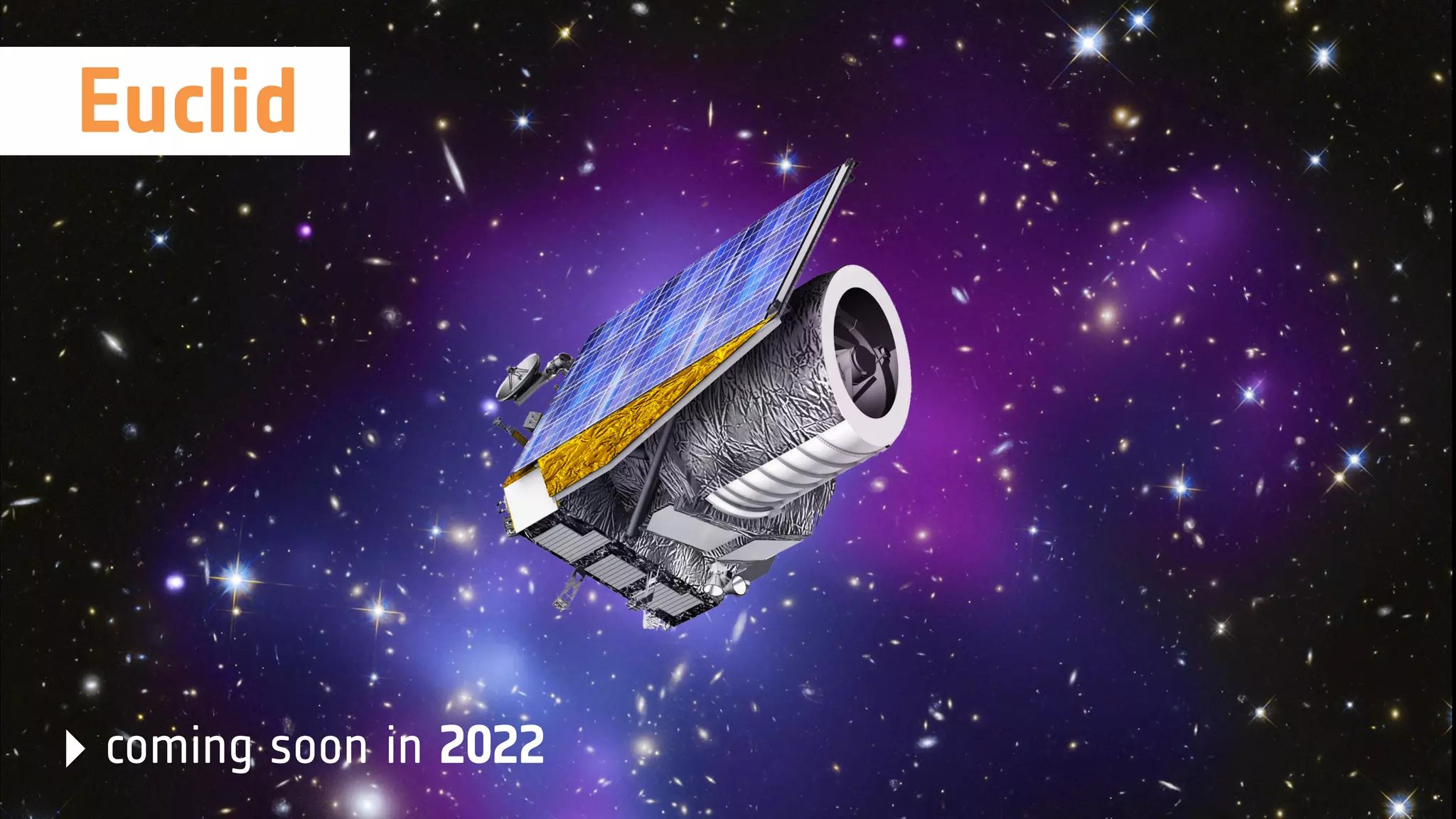 ‣ coming soon in 2022
Euclid
 