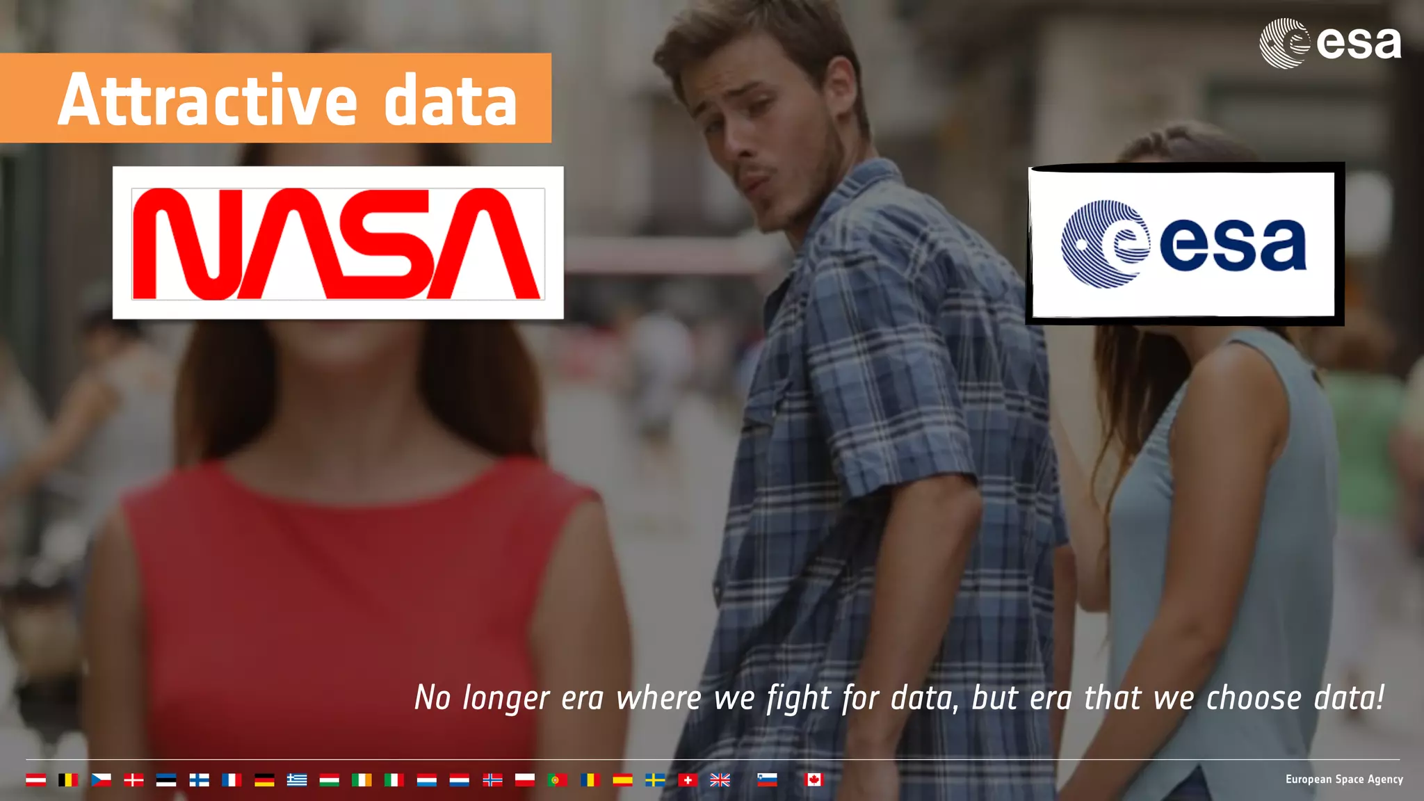 Attractive data
No longer era where we fight for data, but era that we choose data!
 