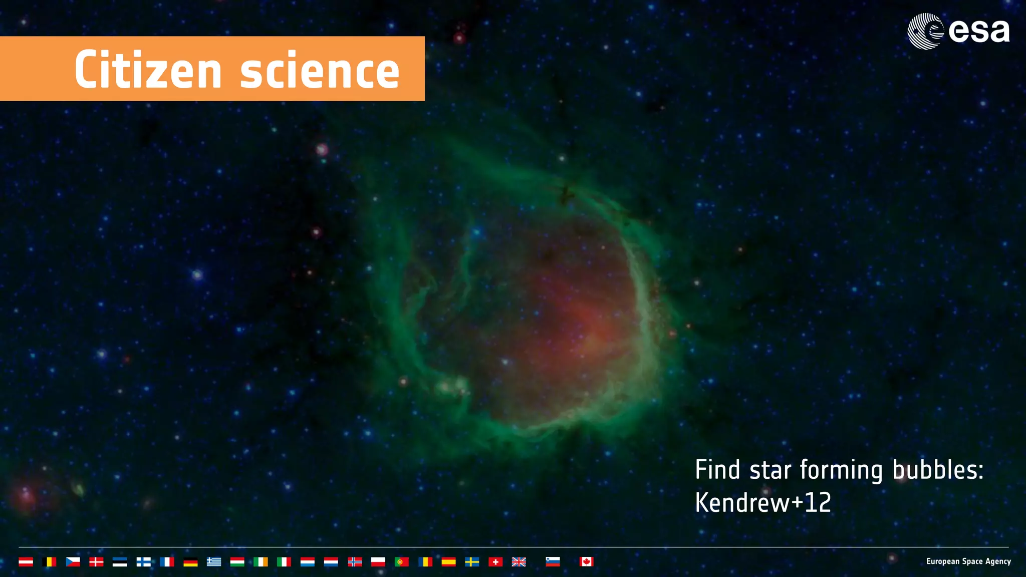 Citizen science
Find star forming bubbles:
Kendrew+12
 